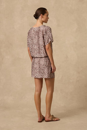 Monte & Lou Short Sleeve Shirtdress - Belle