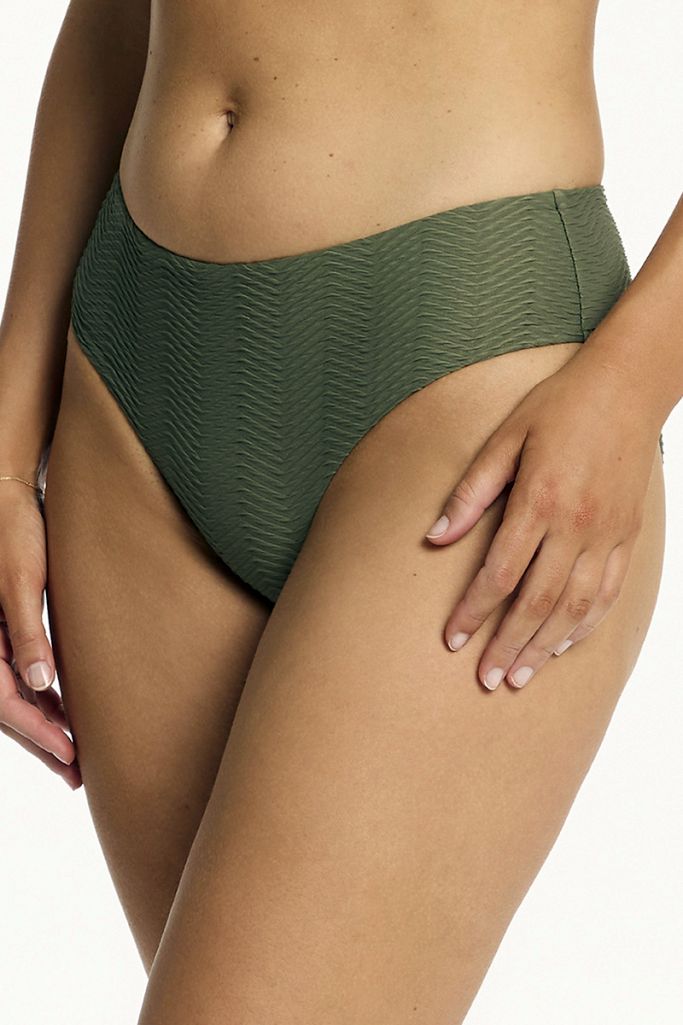 Sea Level Mid Bikini Pant - Caracus