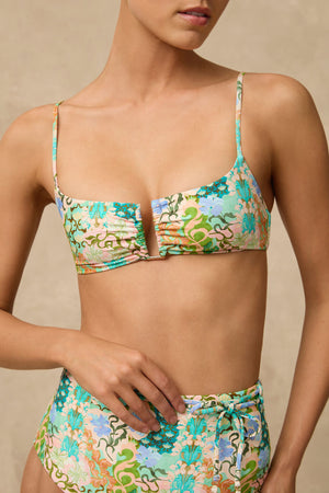 Monte & Lou Belted Retro Pant - Ayla