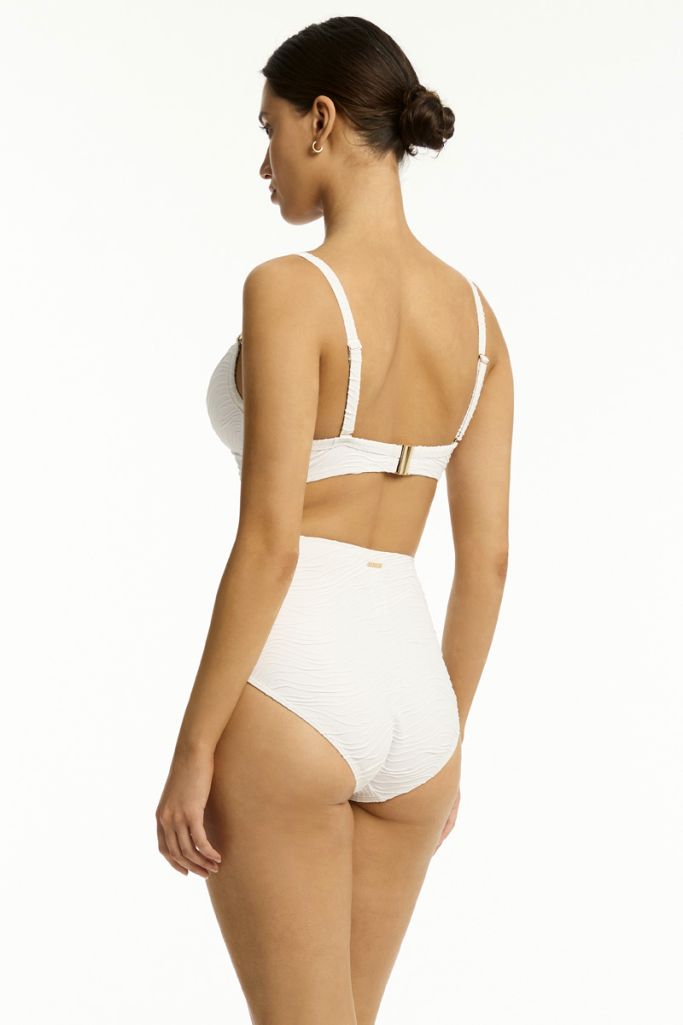 Sea Level De Soleil Cross Front Moulded Underwire Bra - De Soleil