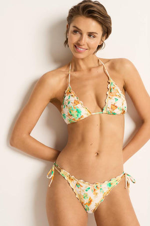 Monte & Lou Coral Edge Slide Tri - Romey