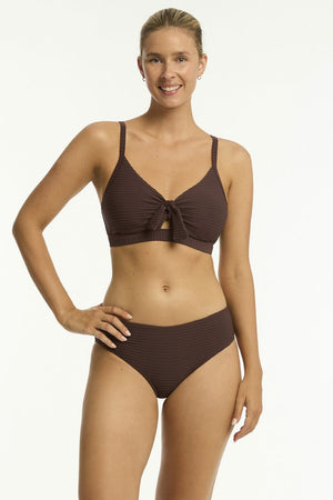 Sea Level Spinnaker Mid Bikini Pant - Spinnaker