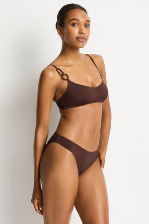 Sea Level Scoop Neck Bralette - Mythos