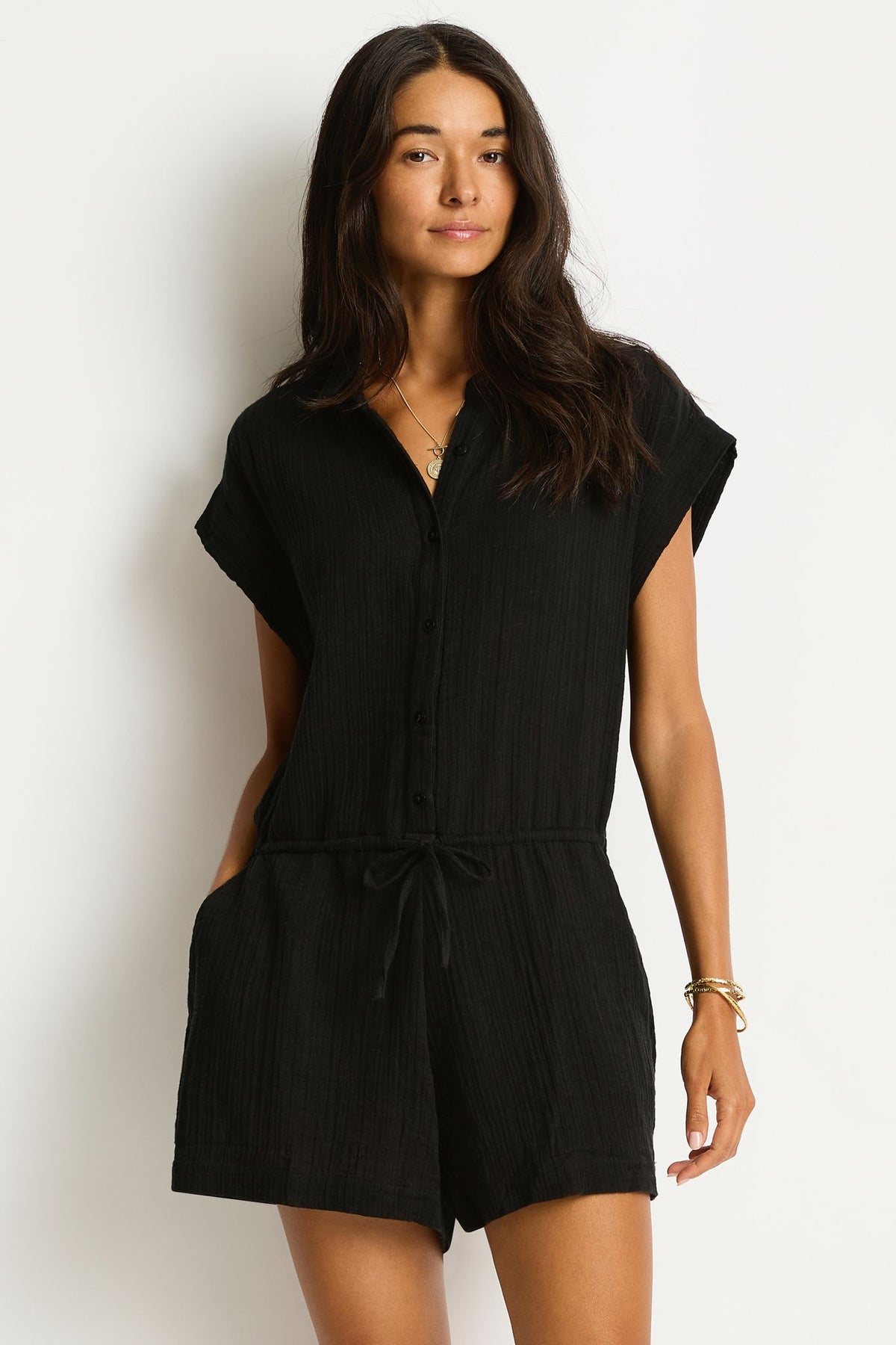 Sea Level Playsuit - Sunset