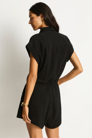 Sea Level Playsuit - Sunset