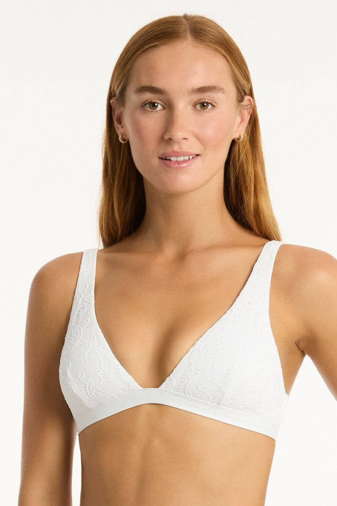 Sea Level Longline Bralette - Interlace