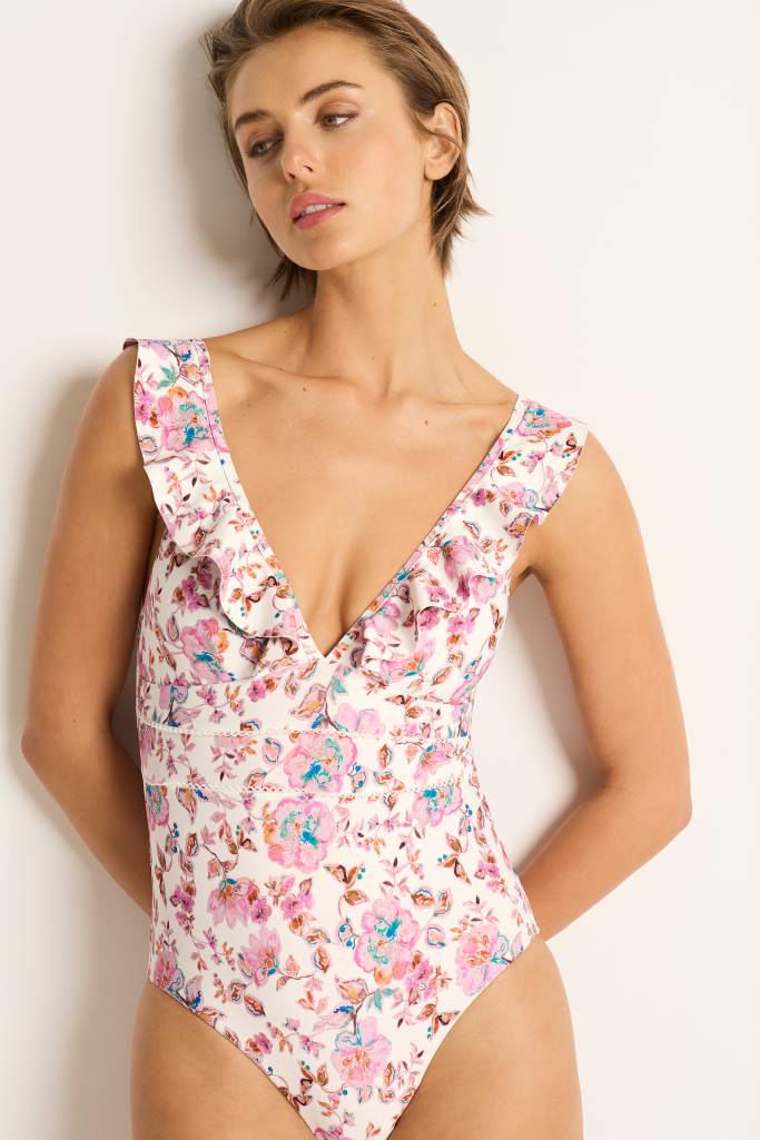 Monte & Lou Multi Fit Frill One Piece - Saneesha