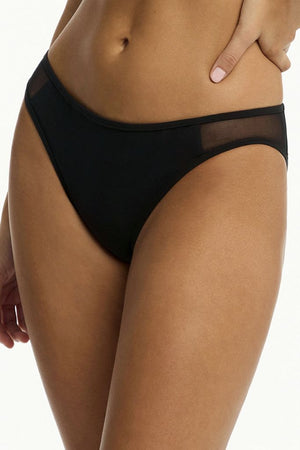 Sea Level Eclipse Panelled Regular Cheeky Pant - Eclipse