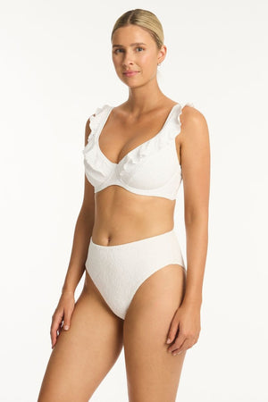 Sea Level Frill DD/E Underwire Bra - Interlace