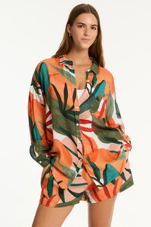 Sea Level Beach Shirt - Tropaluxe