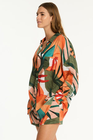 Sea Level Beach Shirt - Tropaluxe