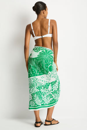 Sea Level Long Sarong - Jungle Lino