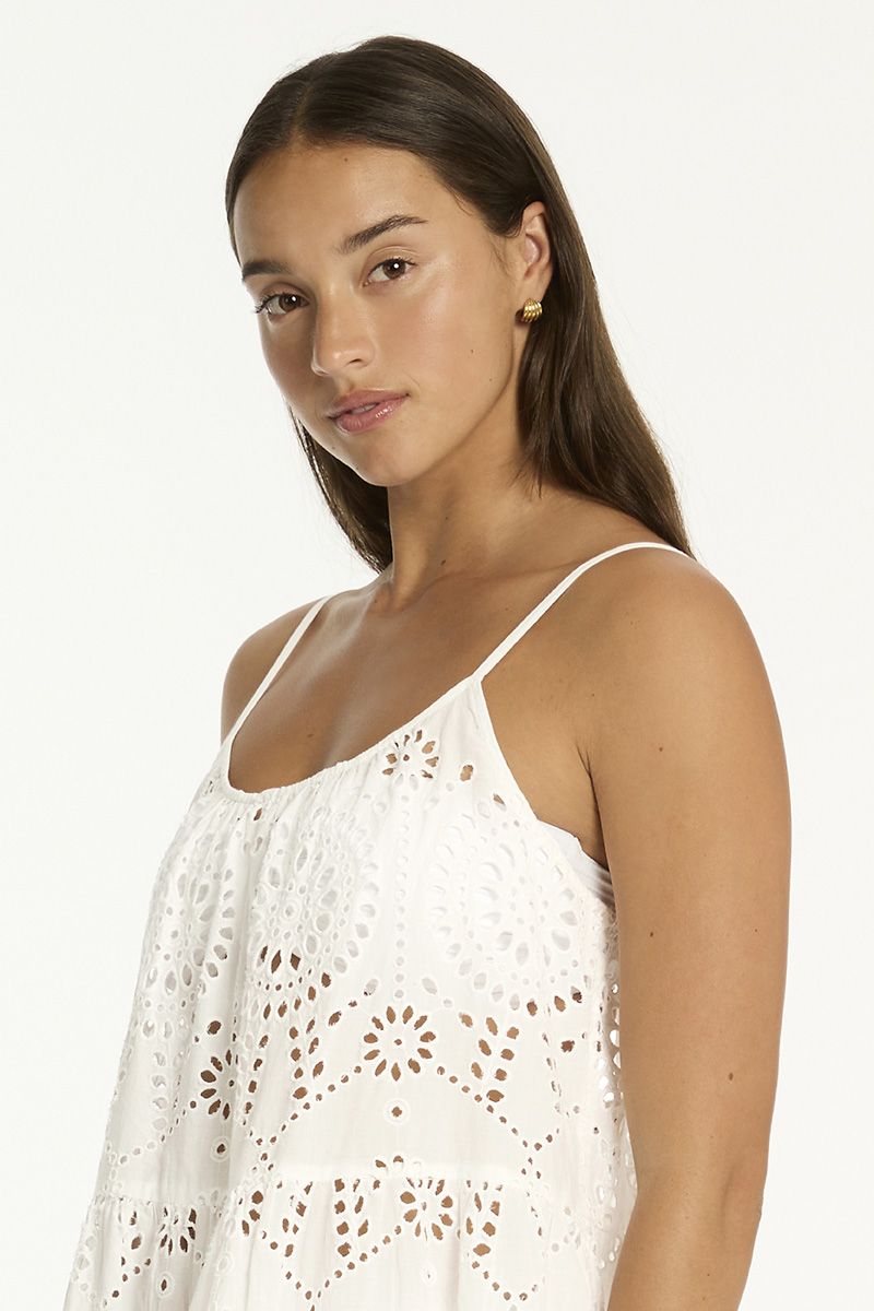 Sea Level Tie Back Short Sundress - Ibiza