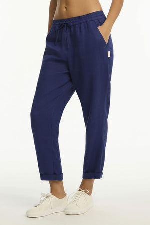 Sea Level Tidal Linen Beachcomber Pant - Tidal Linen