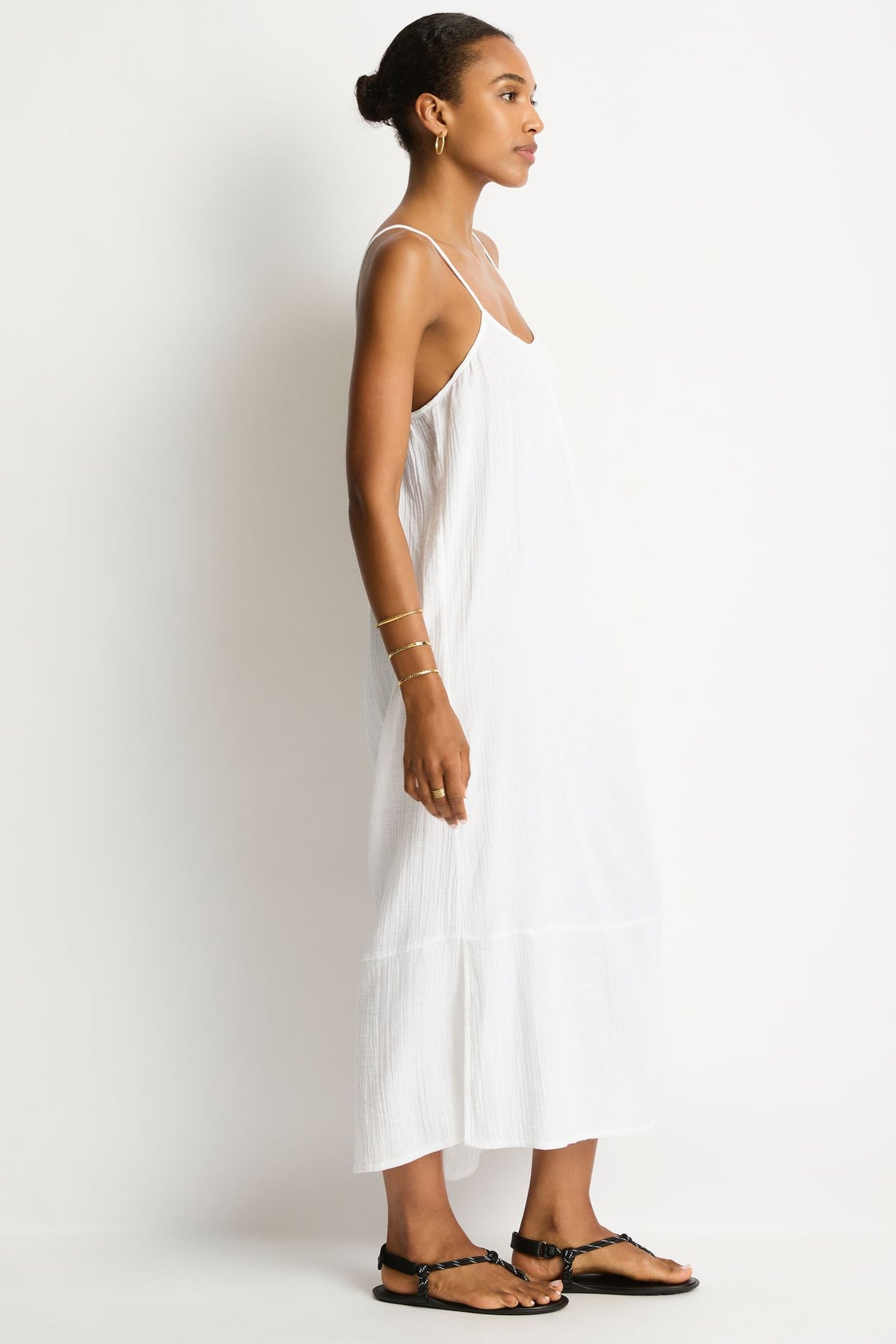 Sea Level Tie Back Sundress - Sunset