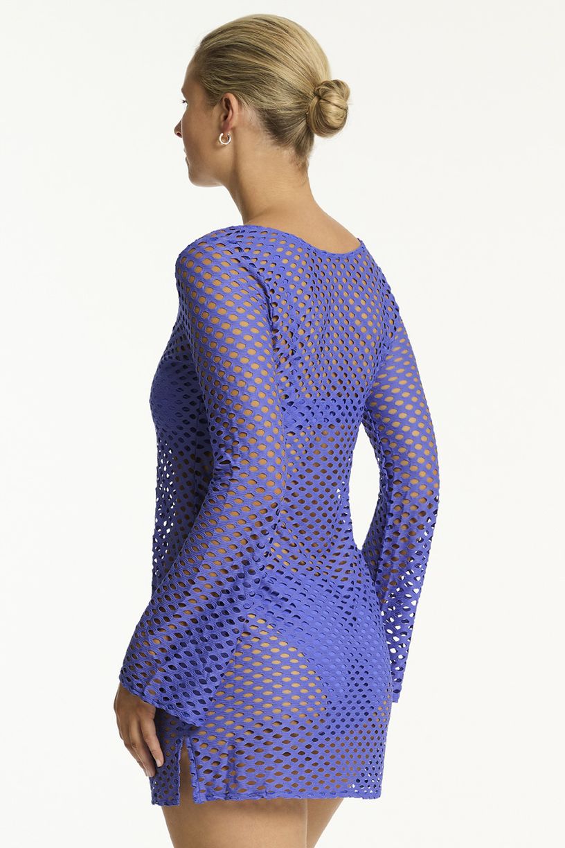 Sea Level Mesh Cover Up - Castaway