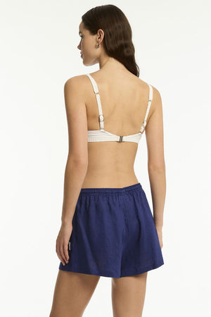 Sea Level Tidal Linen Boxer Short - Tidal Linen