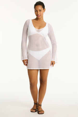 Sea Level Mesh Cover Up - Surf