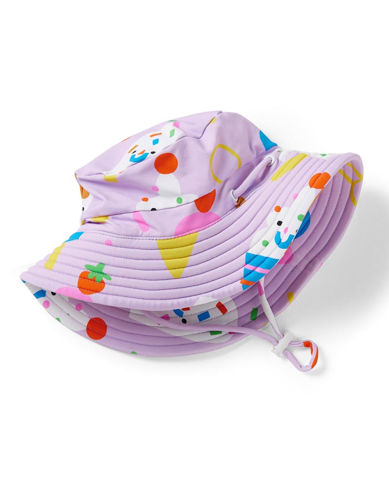 Halcyon Nights Swim Bucket Hat - Sundae Fun Day
