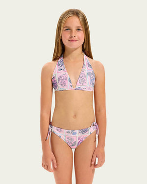 Seafolly Girls Halter Bikini - Bloom Floral