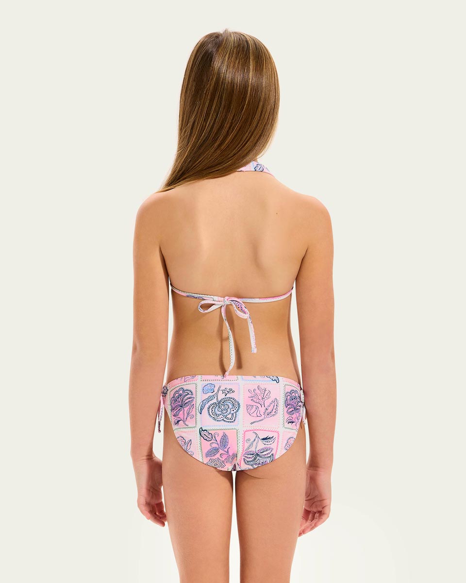 Seafolly Girls Halter Bikini - Bloom Floral