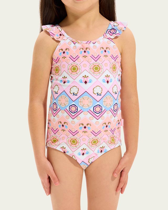 Seafolly Toddler Girls One Piece - Geo Blossom