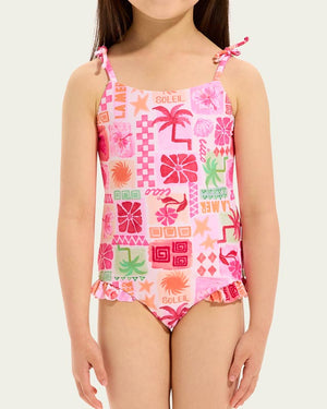 Seafolly Toddler Girls One Piece - Summer Paradise