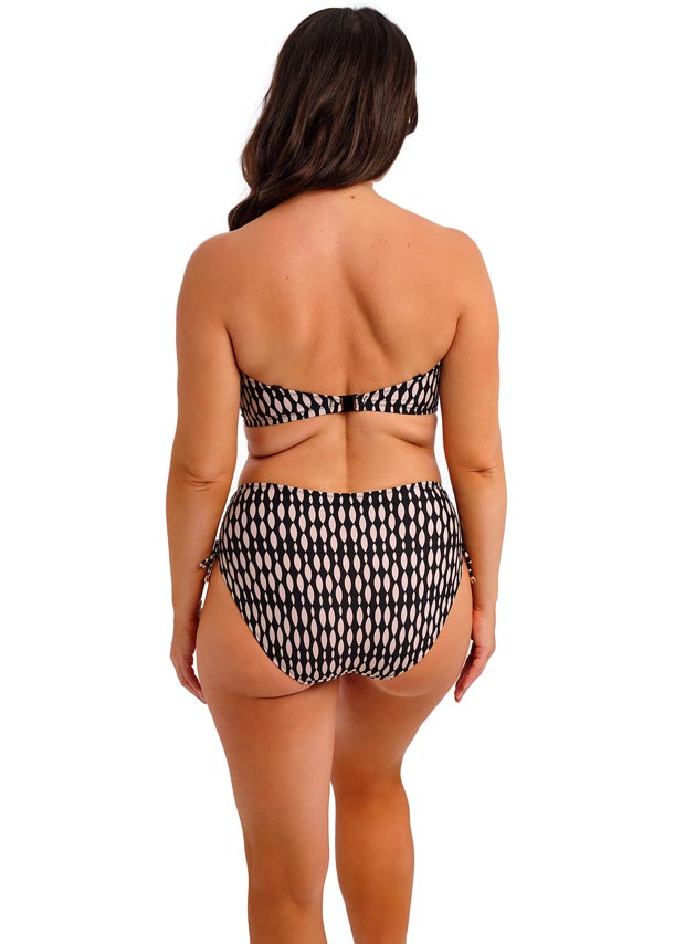 Fantasie Underwire Twist Bandeau Bikini Top - Shell Bay