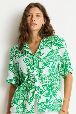 Sea Level Resort Bowling Shirt - Palmera
