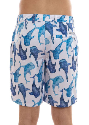 The Rocks Push Blueys Shorts - Whale Sharks