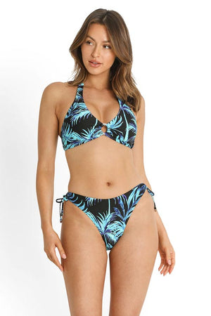 Sunseeker High Leg Tie Side Pant - Pina Colada