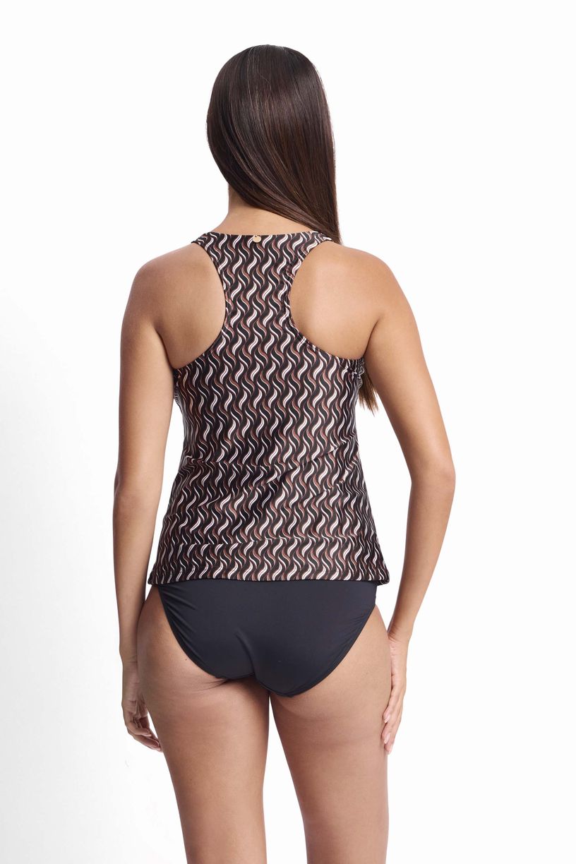 Sunseeker High Neck Mastectomy Singlet - Madrid