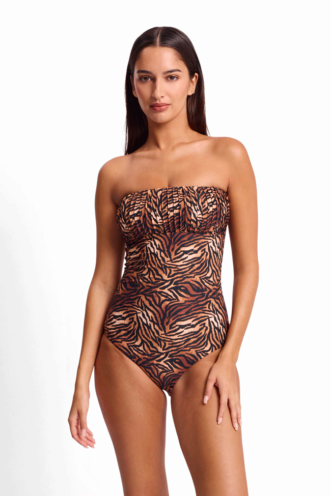 Sunseeker Bandeau One Piece - Rodeo