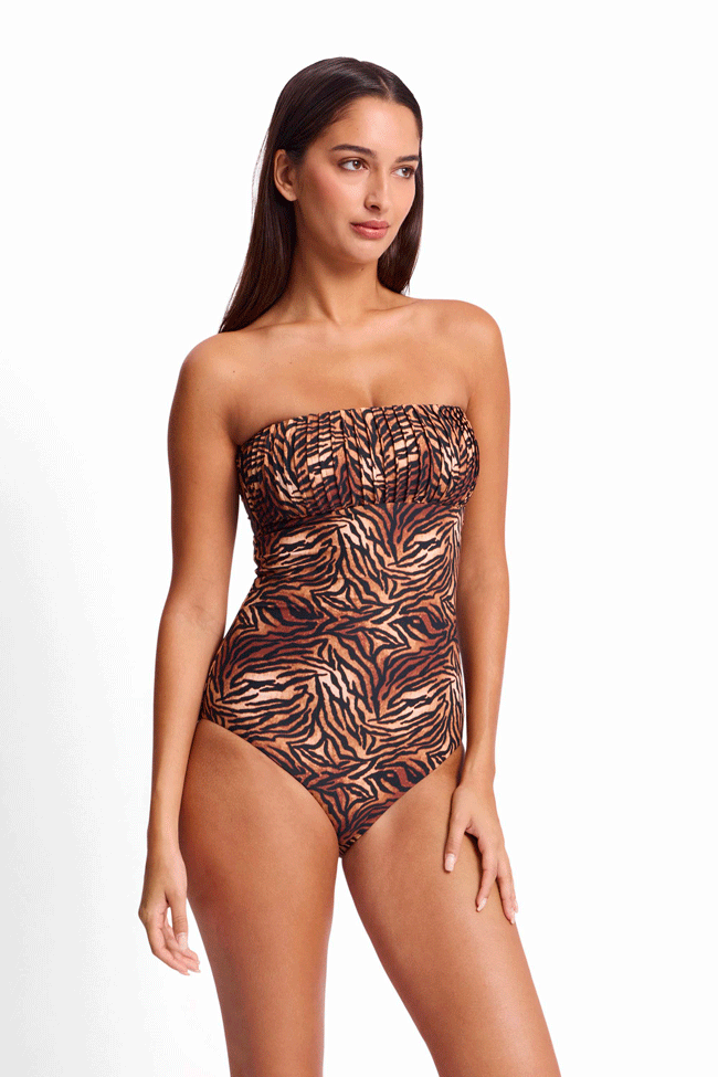 Sunseeker Bandeau One Piece - Rodeo