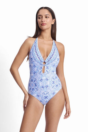 Sunseeker Double Ring One Piece - Cowboy