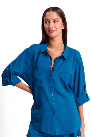 Sunseeker Oversized Slouch Shirt - Resort