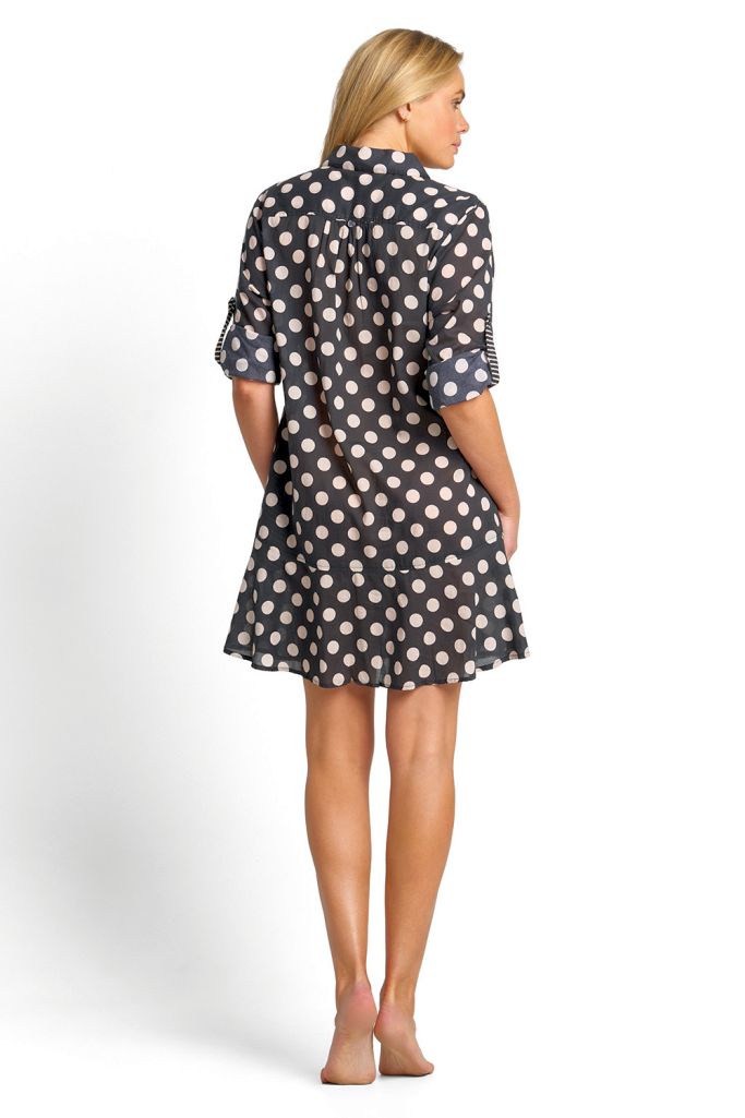 Sunseeker Frill Button Dress - Seoul