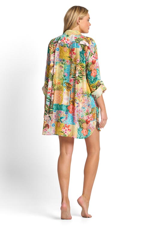 Sunseeker Painters Shirt - Papaya