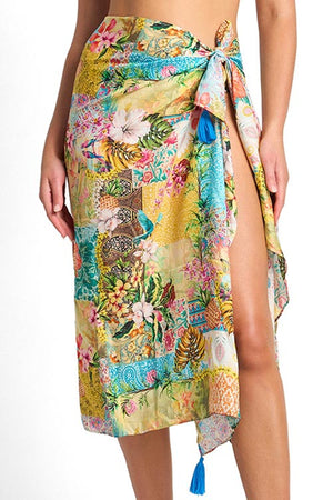 Sunseeker Trim Sarong - Papaya