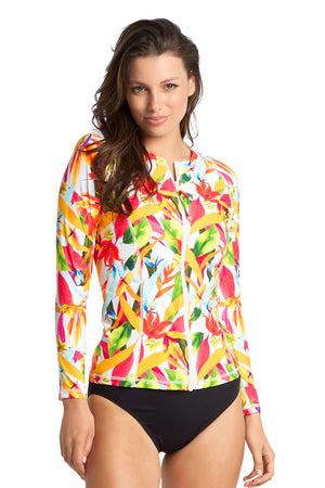 Sunseeker Long Sleeve Mastectomy Rashie - Koh Samui