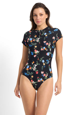 Sunseeker Short Sleeve Seasport Mastectomy One Piece Japan