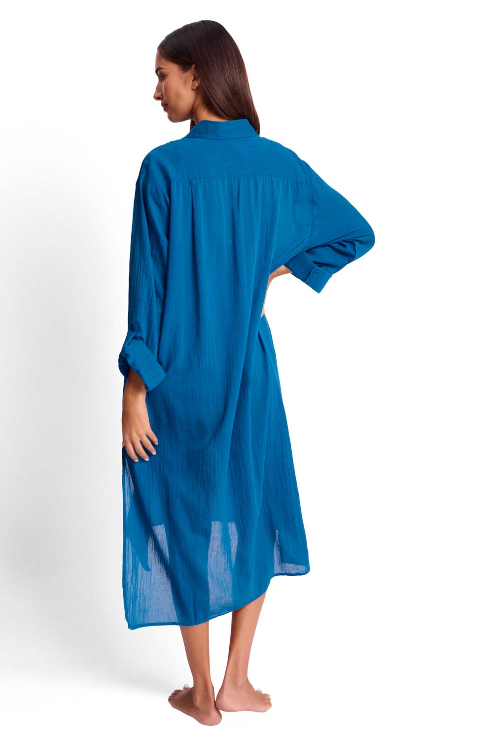 Sunseeker Straight Longline Shirt - Resort