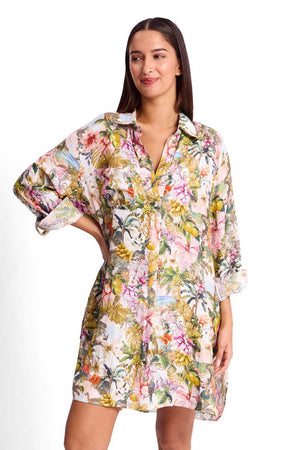 Sunseeker Painters Shirt - White Lotus
