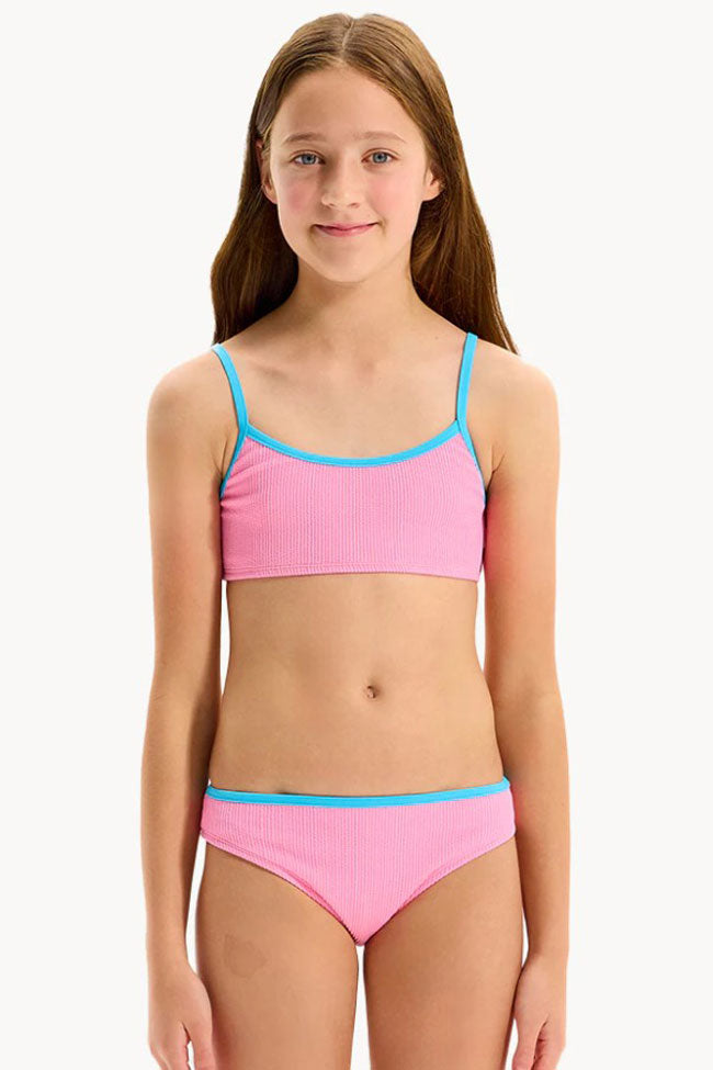 Seafolly Girls Bikini - Textured Contrast