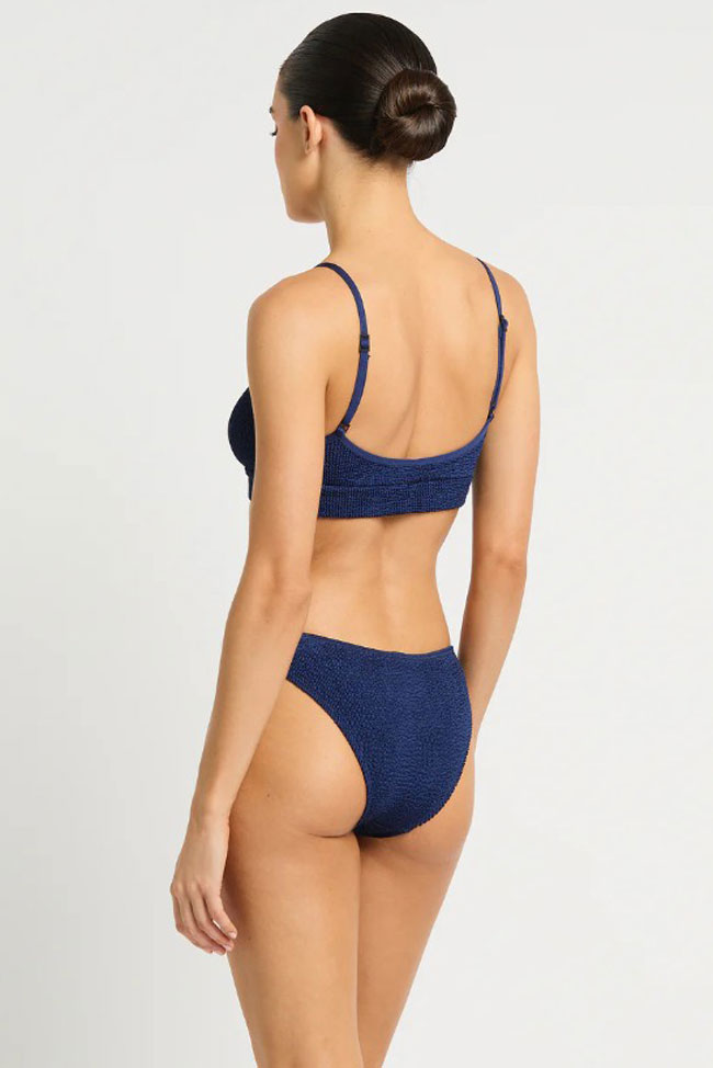 Bond-eye Strap Saint Crop - Midnight Shimmer