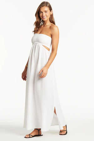 Sea Level Bandeau Dress - Sunset