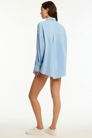 Sea Level Sunset Beach Shirt - Sunset