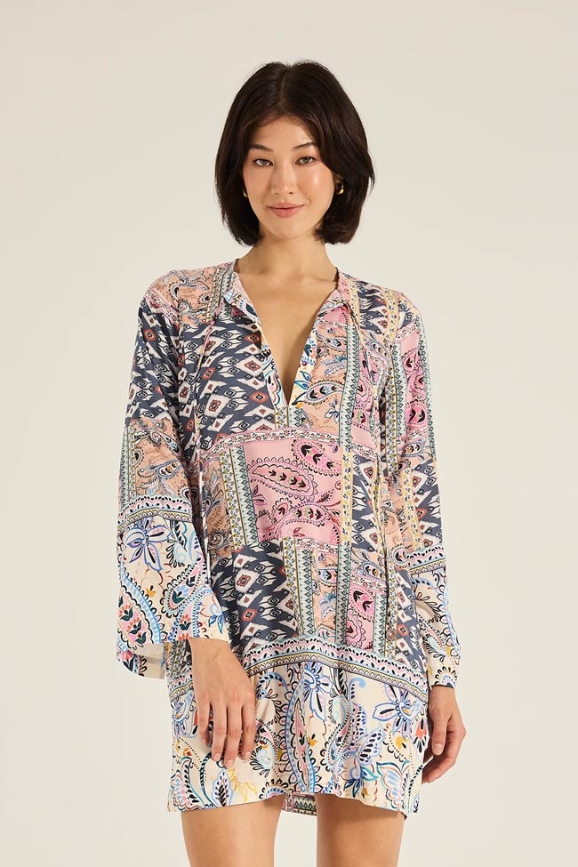 Tigerlily Natasha Mini Kaftan - Solara