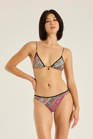Tigerlily Tara Triangle Bikini Top - Caya