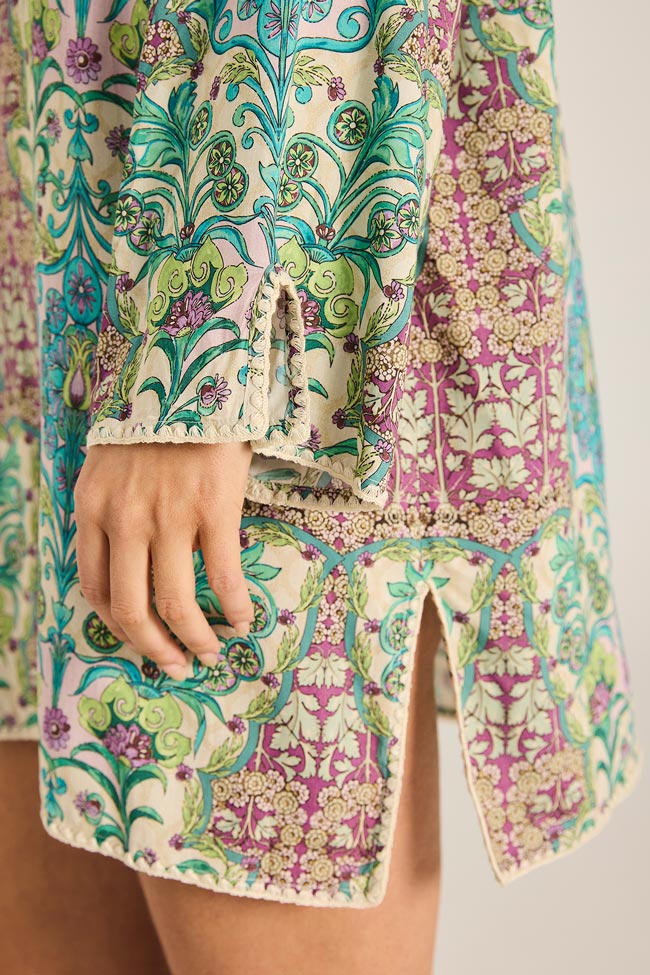 Tigerlily Natasha Mini Kaftan - Floriana
